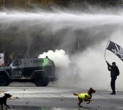 Studentų protestas Čilėje