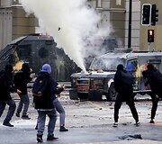 Studentų protestas Čilėje