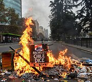 Studentų protestas Čilėje