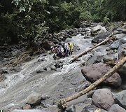 Žemės nuo&scaron;liauža Indonezijoje