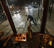 Milano gatvėmis rieda beveik 90 metų senumo tramvajai