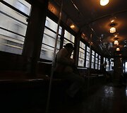 Milano gatvėmis rieda beveik 90 metų senumo tramvajai