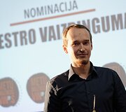 Kompozitorių apdovanojimų akimirka
