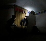 Teatro trupės Portugalijoje įrengtas siaubo kambarys