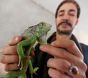 Prie savo namų egiptietis įkūrė zoologijos sodą