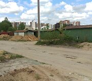 Prie&scaron;tankinė mina Justini&scaron;kėse esančiame garažų masyve