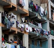 Nugriovimui paskirti namai Nairobyje