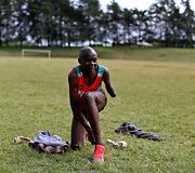 Didžiajame Lūžių slėnyje Kenijoje olimpiniam auksui treniruojasi Kenijos ir užsienio atletai