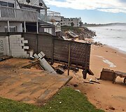 Audros padariniai Australijoje