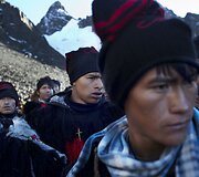 Sniego žvaigždės piligrimų festivalis Peru