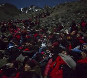 Sniego žvaigždės piligrimų festivalis Peru
