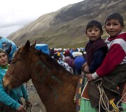 Sniego žvaigždės piligrimų festivalis Peru