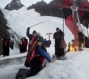 Sniego žvaigždės piligrimų festivalis Peru