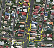 Naktį į lauką i&scaron;leidžiamų kačių mar&scaron;rutai užfiksuoti GPS sekikliu