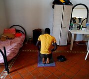 Paaugliai pabėgėliai i&scaron; &Scaron;iaurės Afrikos valstybių prieglobstį rado Italijoje