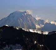 Alpėse esantis Monblanas &ndash; auk&scaron;čiausias Vakarų Europos kalnas