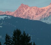 Alpėse esantis Monblanas &ndash; auk&scaron;čiausias Vakarų Europos kalnas
