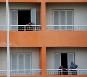 Egipto valdžios pastatyti daugiabučiai 