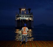 Strombolis &ndash; lava besispjaudantis ugnikalnis, kurio saloje nuolat gyvena žmonės 