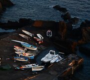 Strombolis &ndash; lava besispjaudantis ugnikalnis, kurio saloje nuolat gyvena žmonės 