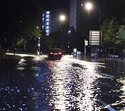 Vakarų Europą skalbia smarkios liūtys