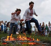 Joninių &scaron;ventė Ukrainoje