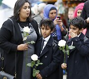 Nužudytos Didžiosios Britanijos parlamentarė Jo Cox laidotuvės