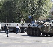 Ginkluota grupė užėmė policijos ir Vidaus reikalų ministerijos pajėgų pastatą Jerevane
