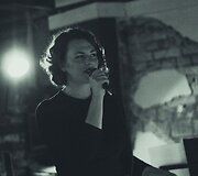 Gintarė &Scaron;migelskytė ir Justas Čeponis. Koncerto &bdquo;La Vie Boheme&ldquo; @ &bdquo;Que pasa&ldquo; akimirka