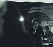 Gintarė &Scaron;migelskytė ir Justas Čeponis. Koncerto &bdquo;La Vie Boheme&ldquo; @ &bdquo;Que pasa&ldquo; akimirka