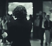 Gintarė &Scaron;migelskytė ir Justas Čeponis. Koncerto &bdquo;La Vie Boheme&ldquo; @ &bdquo;Que pasa&ldquo; akimirka