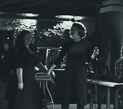 Gintarė &Scaron;migelskytė ir Justas Čeponis. Koncerto &bdquo;La Vie Boheme&ldquo; @ &bdquo;Que pasa&ldquo; akimirka