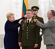 Vadovavimą Lietuvos Kariuomenės Sausumos pajėgoms perėmė naujasis vadas, brigados generolas, Valdemaras Rup&scaron;ys