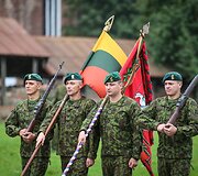 Vadovavimą Lietuvos Kariuomenės Sausumos pajėgoms perėmė naujasis vadas, brigados generolas, Valdemaras Rup&scaron;ys