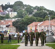 Vadovavimą Lietuvos Kariuomenės Sausumos pajėgoms perėmė naujasis vadas, brigados generolas, Valdemaras Rup&scaron;ys