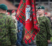 Vadovavimą Lietuvos Kariuomenės Sausumos pajėgoms perėmė naujasis vadas, brigados generolas, Valdemaras Rup&scaron;ys