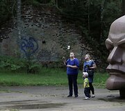Apleista sovietinė Zeltini bazė su branduolinių raketų paleidimo aik&scaron;tele