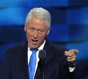 Billas Clintonas demokratų partijos suvažiavime Filadelfijoje