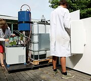 Belgijos mokslininkų sukurtas filtravimo aparatas verčiantis &scaron;lapimą į geriamą vandenį ir trą&scaron;as 