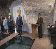 Naujojo &Scaron;vedijos gynybos ata&scaron;ė Lietuvai akreditacijos ceremonija