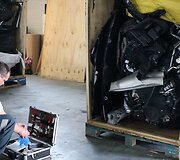 Rastas i&scaron;ardytas vogtas BMW