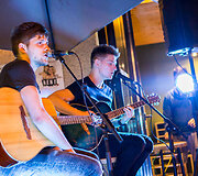 Justinas Stanislovaitis ir Tomas Legenzovas. Koncerto La Vie Boheme@ Soul Pepper akimirka