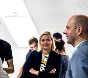 Grupė architektūros bei urbanistikos studentų bei jų vadovai pristatė pirmines ilgalaikes urbanistines vizijas bei ekonomines strategijas Neringos ateičiai