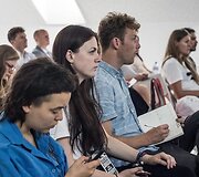 Grupė architektūros bei urbanistikos studentų bei jų vadovai pristatė pirmines ilgalaikes urbanistines vizijas bei ekonomines strategijas Neringos ateičiai