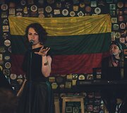 Gintarė &Scaron;migelskytė ir Liucija Nanartavičiūtė. Koncerto La Vie Boheme@ &Scaron;nekutis akimirka