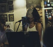 Milda Rasilavičiūtė Koncerto La Vie Boheme @Etnobaras akimirka