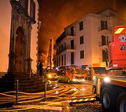 Mi&scaron;ko gaisras Madeiros saloje Portugalijoje
