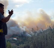 Mi&scaron;ko gaisras Madeiros saloje Portugalijoje