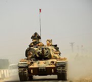 Turkijos tankai įsiveržė į Sirijos teritoriją