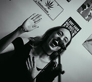 Kristina Radžiukynaitė. Koncerto La Vie Boheme @Tesla pub akimirka